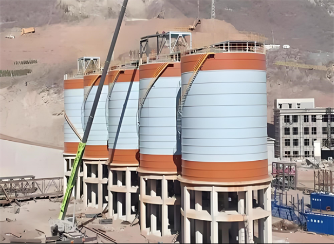 襄汾高架钢板仓